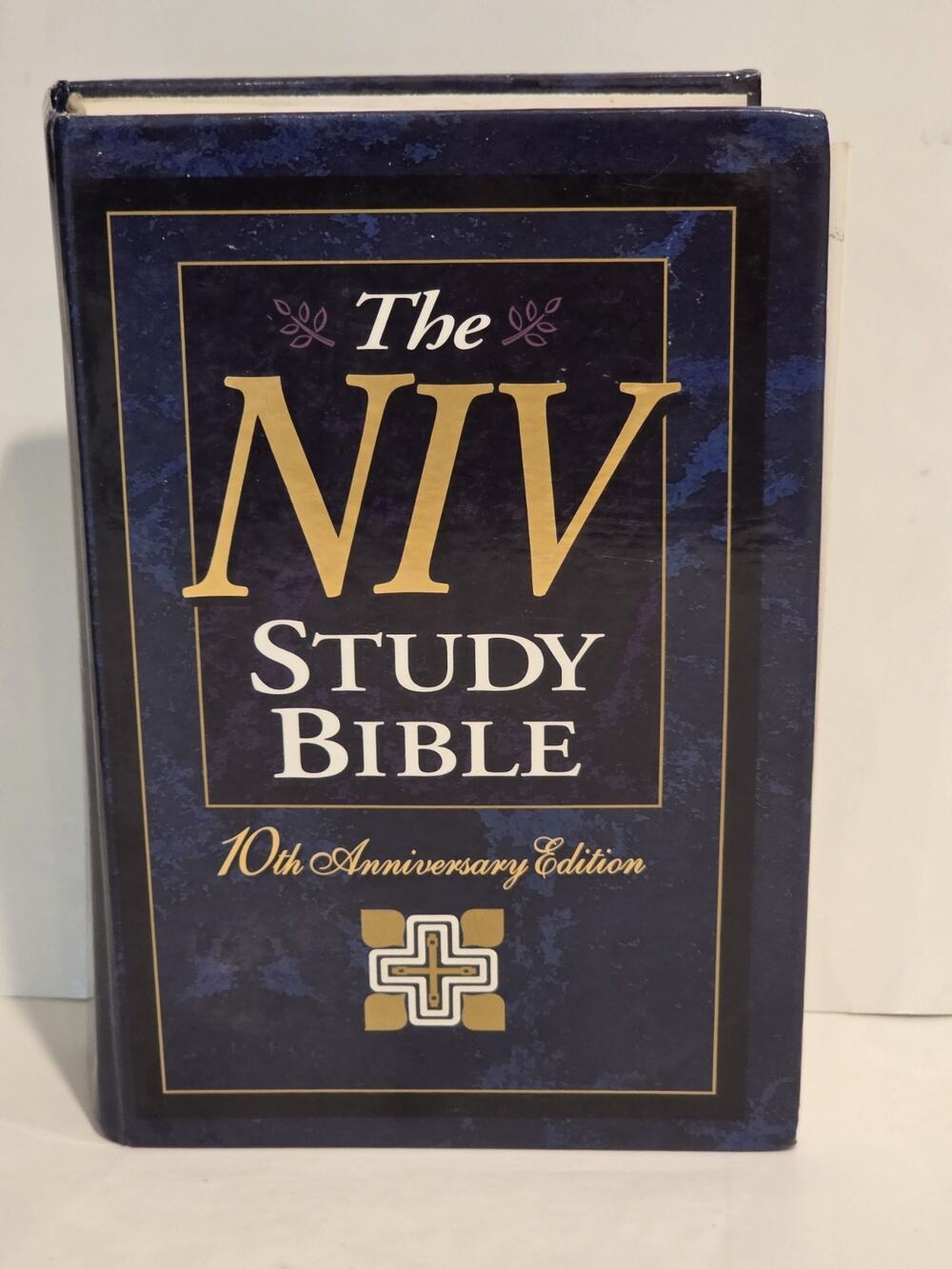 Zondervan Hardcover The NIV Study Bible 10th Anniversary Edition 1995 Red Letter
